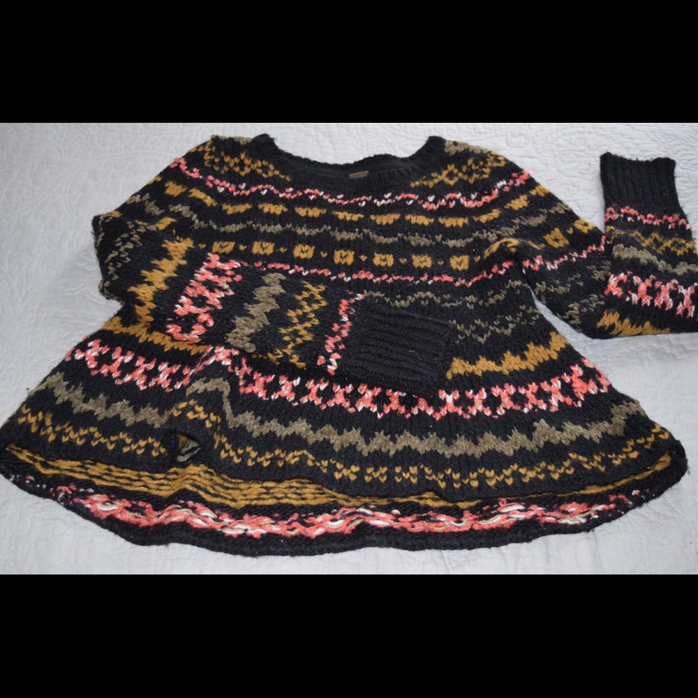 Free People peplum Sweater